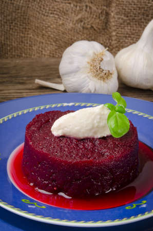 Beetroot with horseradishの写真素材