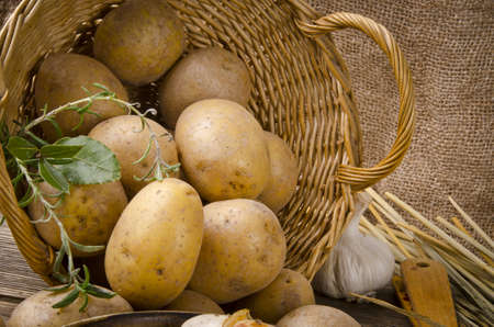 potatoesの写真素材