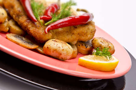 Wiener Schnitzelの写真素材