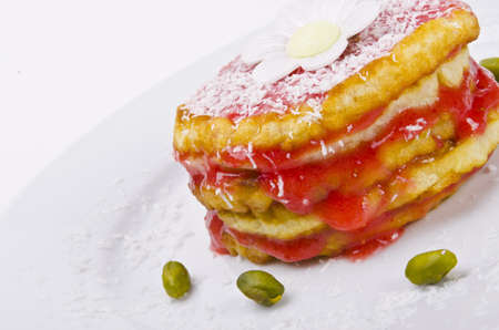 Polish pancakesの写真素材