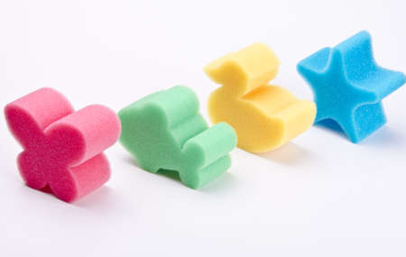 Bath spongeの写真素材