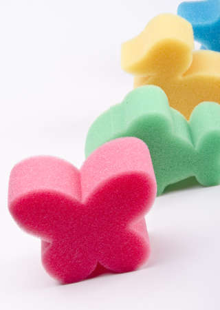 Bath spongeの写真素材