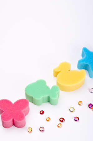 Bath spongeの写真素材