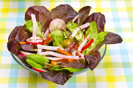 Fitness saladの写真素材
