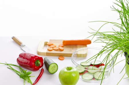 fresh vegetablesの写真素材