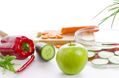 fresh vegetablesの写真素材