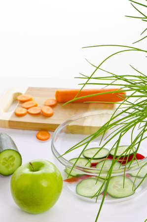 fresh vegetablesの写真素材
