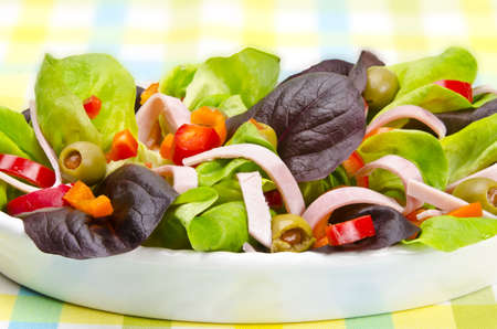 Fitness salad の写真素材