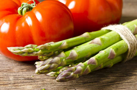 green Asparagus の写真素材