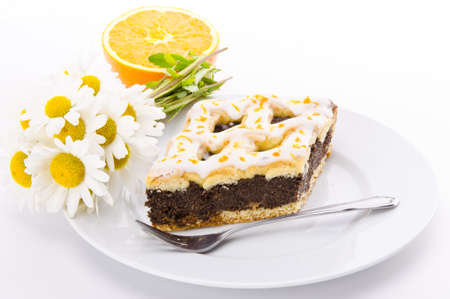 poppy-seed cakeの写真素材