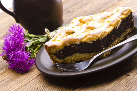 poppy-seed cakeの写真素材