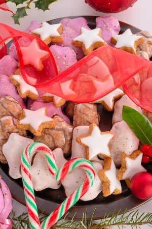 Hollies and gingerbreadsの写真素材