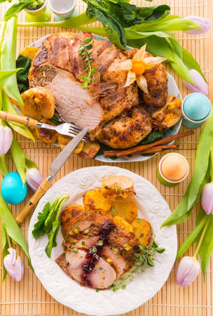 roasted turkeyの写真素材