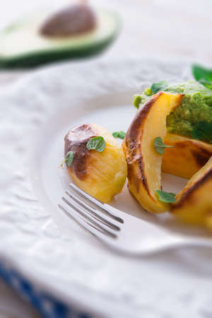 aavocado-cream - selective focusの写真素材