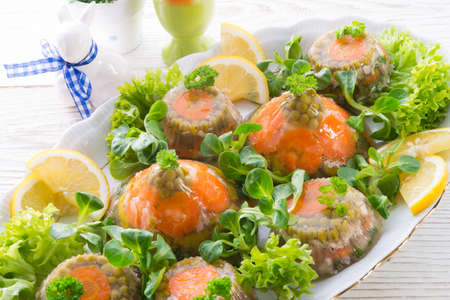 meat aspicの写真素材