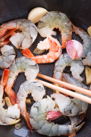 shrimp roast Indonesianの写真素材