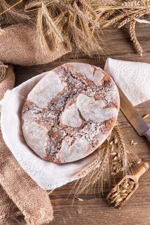  Freshly baked traditional bread