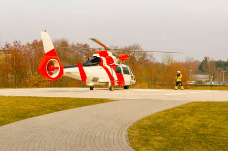 rescue helicopter