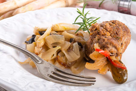 meat beefs oliveの写真素材