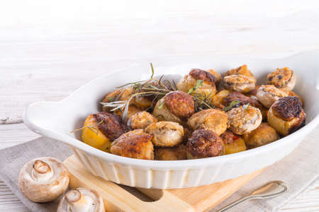 Stuffed vegetables の写真素材