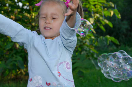 Soap bubbleの写真素材