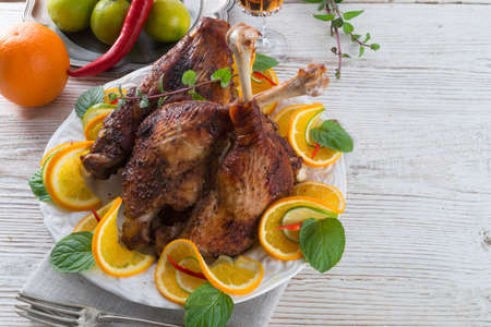 geese meat for St  Martinの写真素材