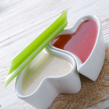 celery dippenの写真素材