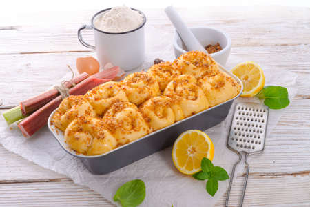  raw house-made brioche の写真素材