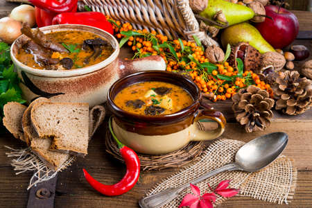 Oxtail soupの写真素材