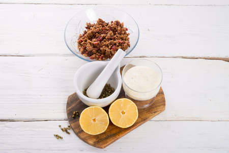 ducks filling の写真素材