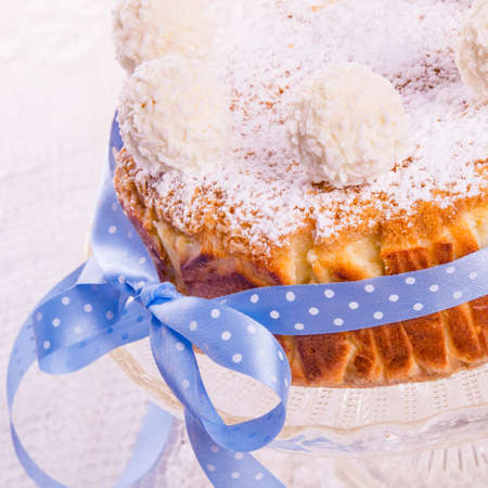 kokos quark cake