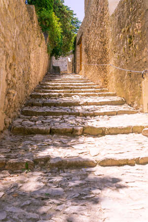 Old town in provenceの写真素材