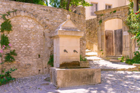 Old town in provenceの写真素材