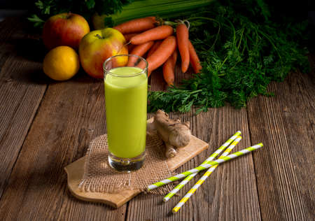 Freshly squeezed celery juice