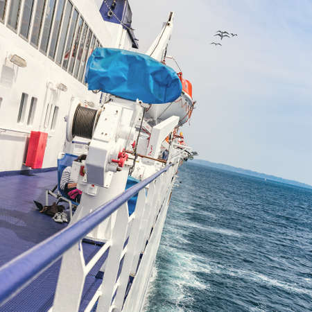 on deckの写真素材