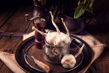 Garlicの写真素材