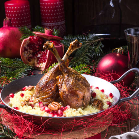 barbarie duck legの写真素材