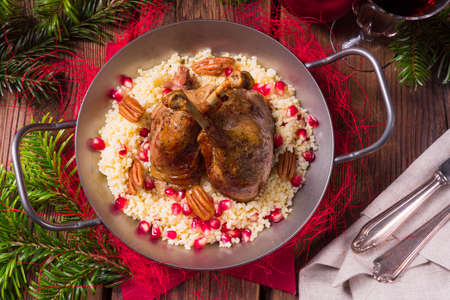 barbarie duck legの写真素材