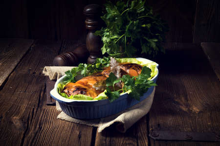 delicious dishの写真素材