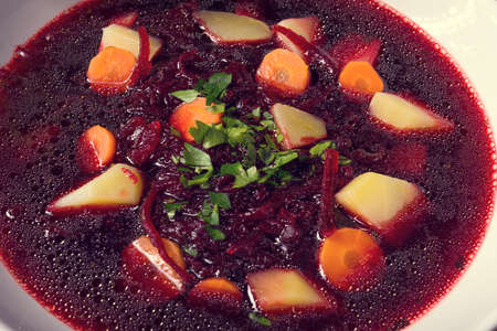 Polish Borschtの写真素材