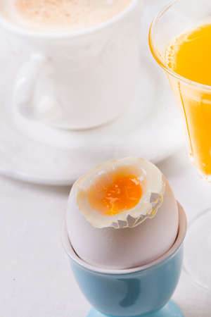 Soft boiled Eggsの写真素材