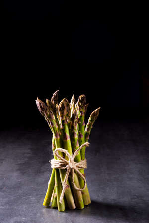 fresh asparagusの写真素材