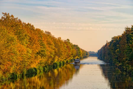 autumn in East Frisiaの写真素材
