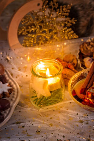 beauty Christmas lampionの写真素材