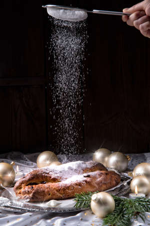 a tasty butter stollen の写真素材