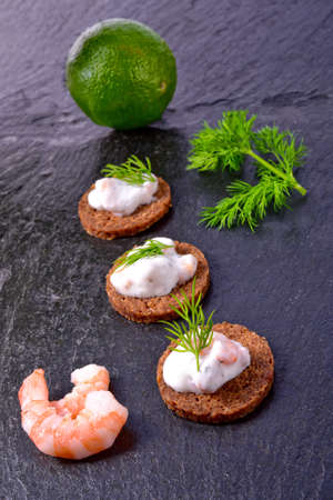 rustic crab saladの写真素材