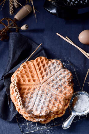 fresh and tasty Waffle