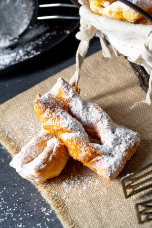 Raderkkuchen is a traditional Polish lard pastry.