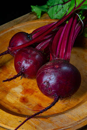 Botwina, Rustic Young Beetrootの写真素材