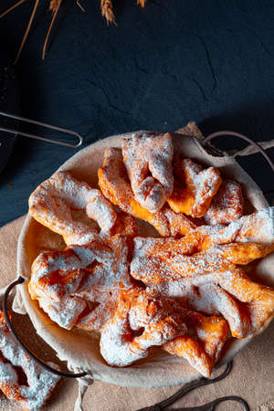 Raderkkuchen is a traditional Polish lard pastry.の写真素材